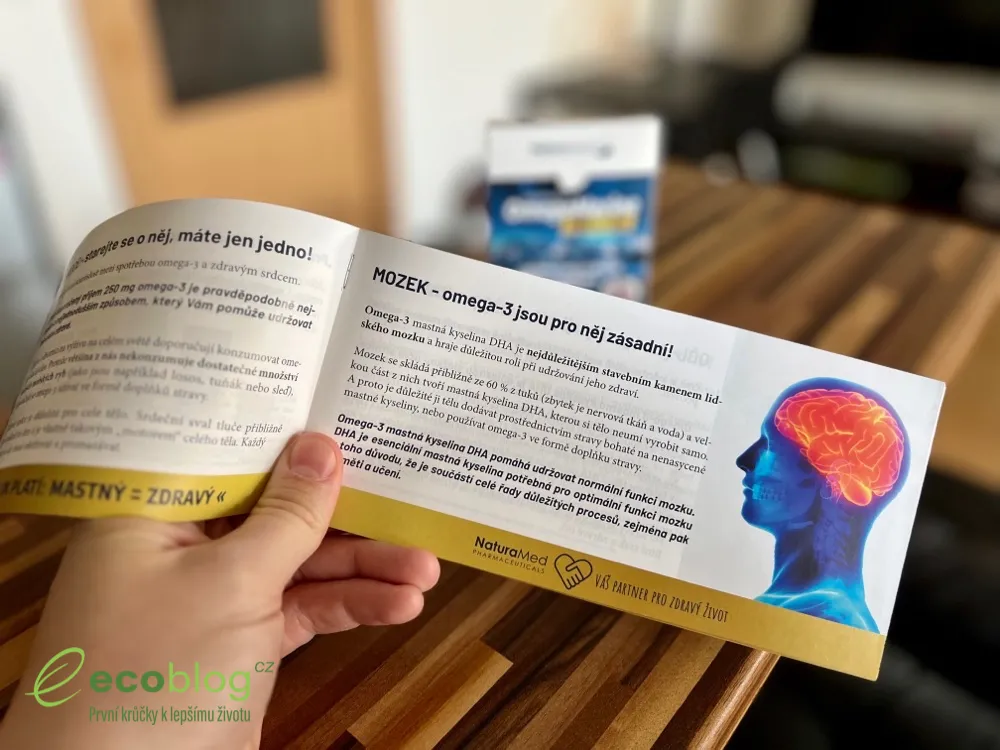 OmegaMarine: Účinky omega-3, jak je uvádí výrobce