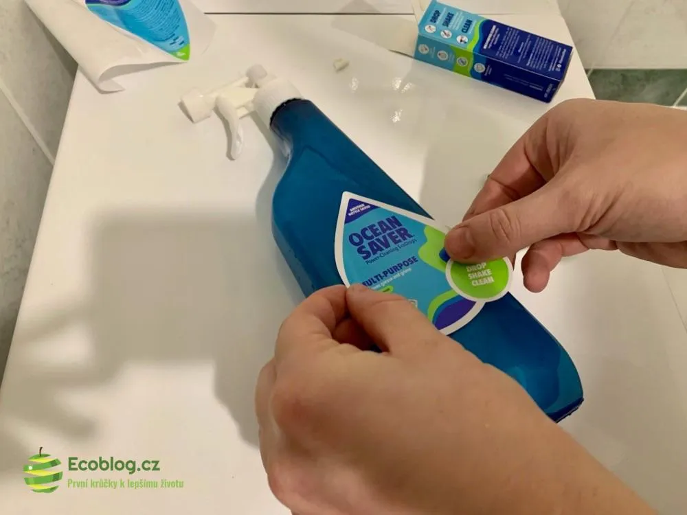 Čistič Ocean Saver z e-shopu Organikk a jeho kapsle