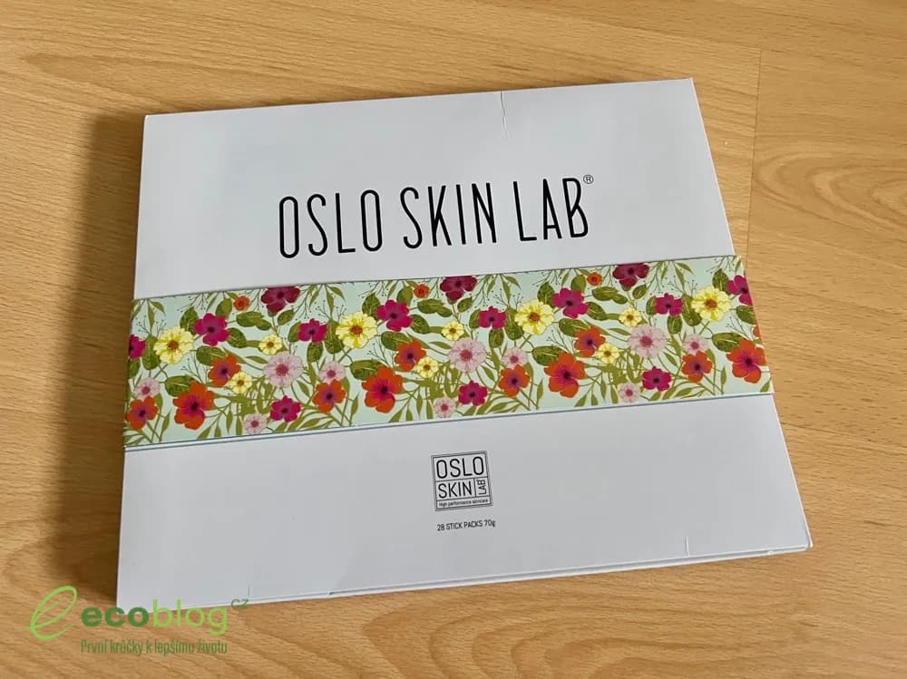Detail sáčku Oslo Skin Lab The Solution s kolagenovým práškem