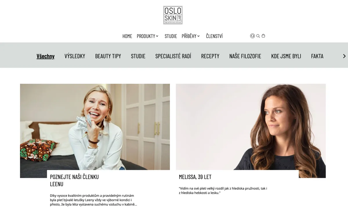 Sáčky Oslo Skin Lab The Solution připravené k dávkování