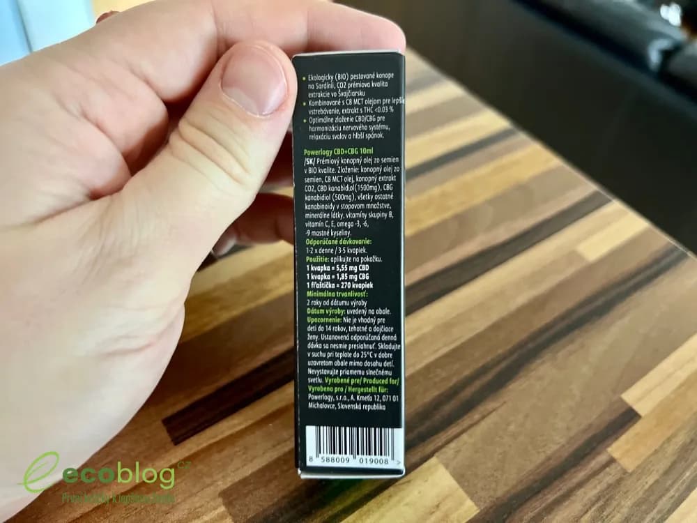 Powerlogy CBD olej jako součást každodenní rutiny