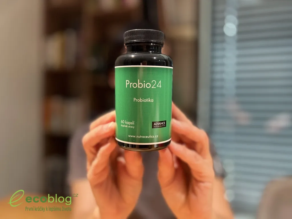 Balení Probio24 od ADVANCE Nutraceutics po dokončeném testu
