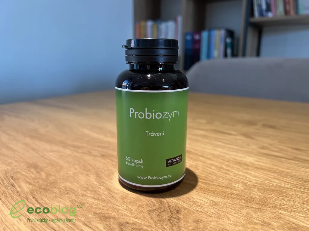 Detail kapslí Probiozym od ADVANCE Nutraceutics na podporu zdravého trávení