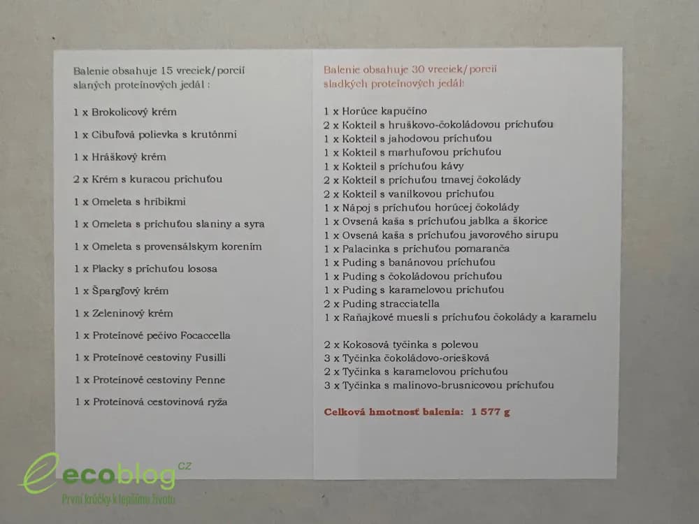 Proteinové těstoviny a rýže Profidiet připravené podle receptu