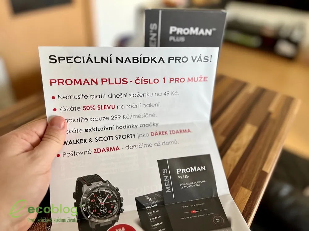 ProMan Plus: Cena a kde ProMan Plus koupit