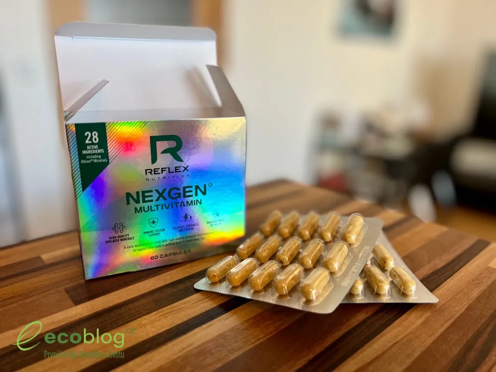 Kapsle Reflex Nexgen připravené k dennímu užití