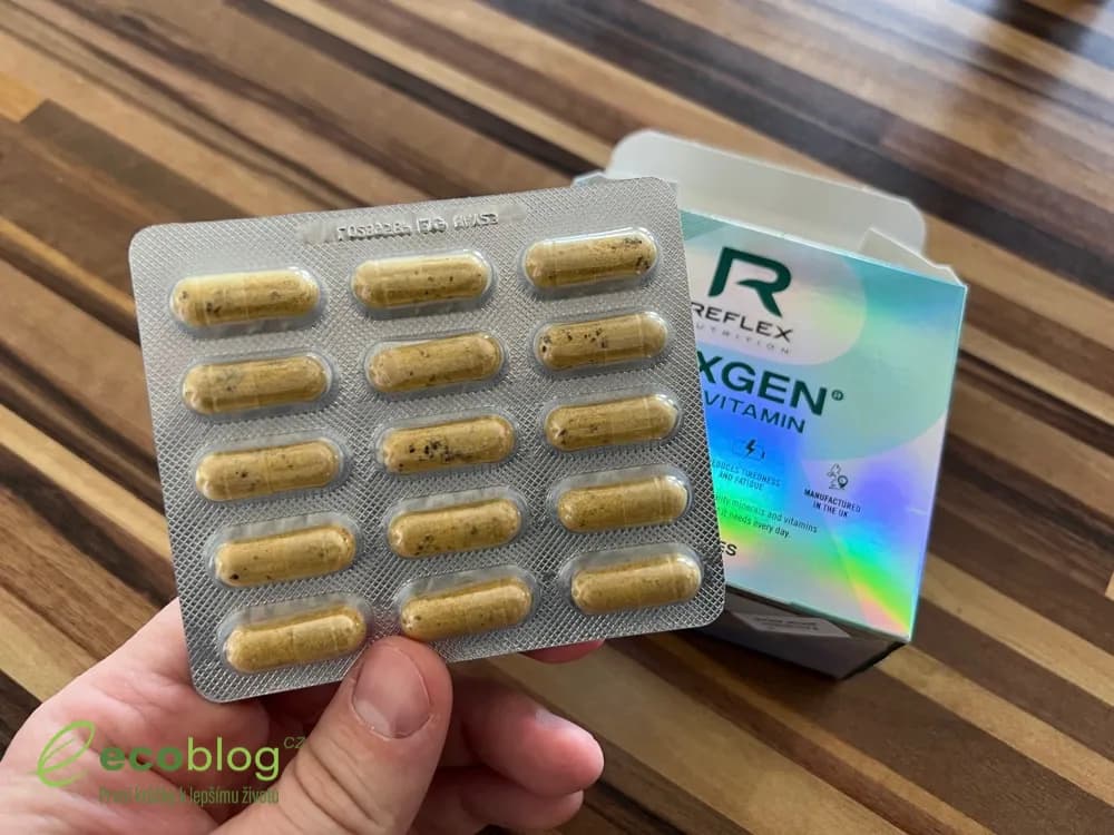 Reflex Nexgen jako součást každodenního doplnění vitaminů