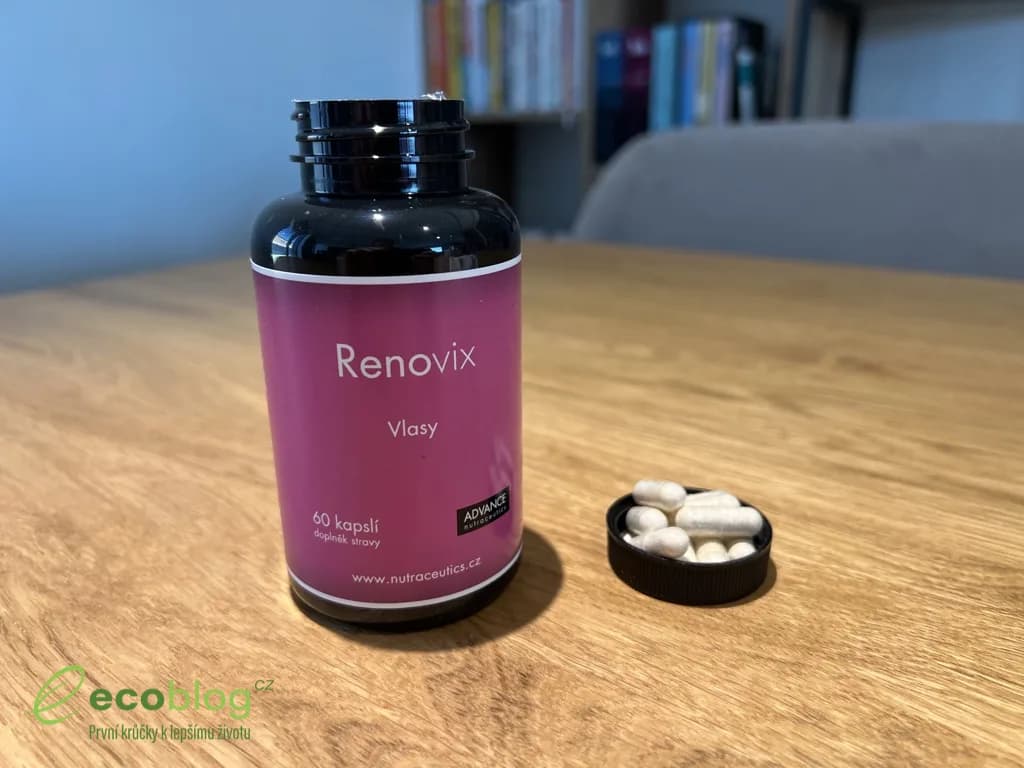 Renovix recenze: moje zkušenost s vlasovým doplňkem od ADVANCE Nutraceutics (2026)