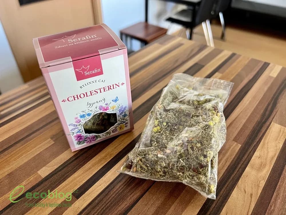 Příprava sypaného bylinného čaje Cholesterin od Serafin Byliny