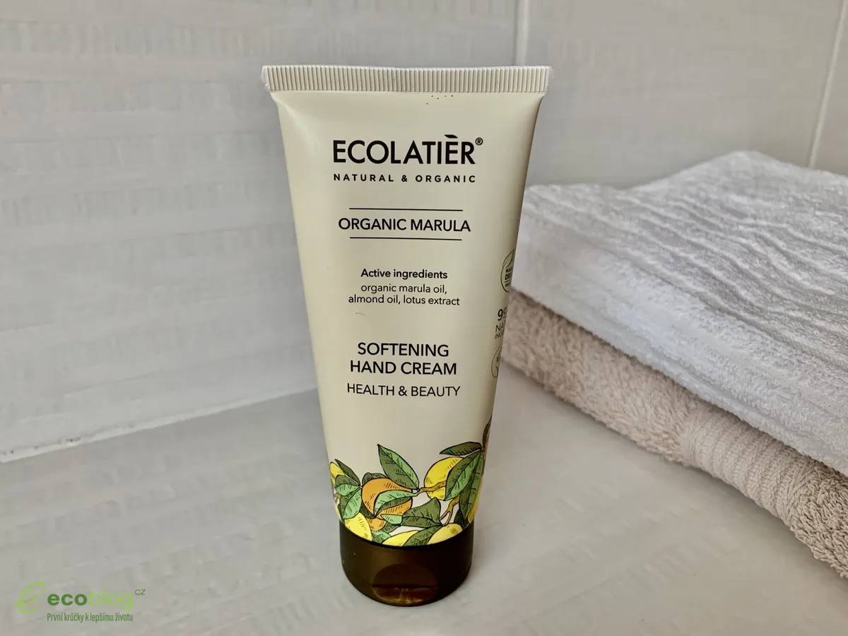 Ecolatier krém na ruce s organickou marulou z e-shopu Siberica