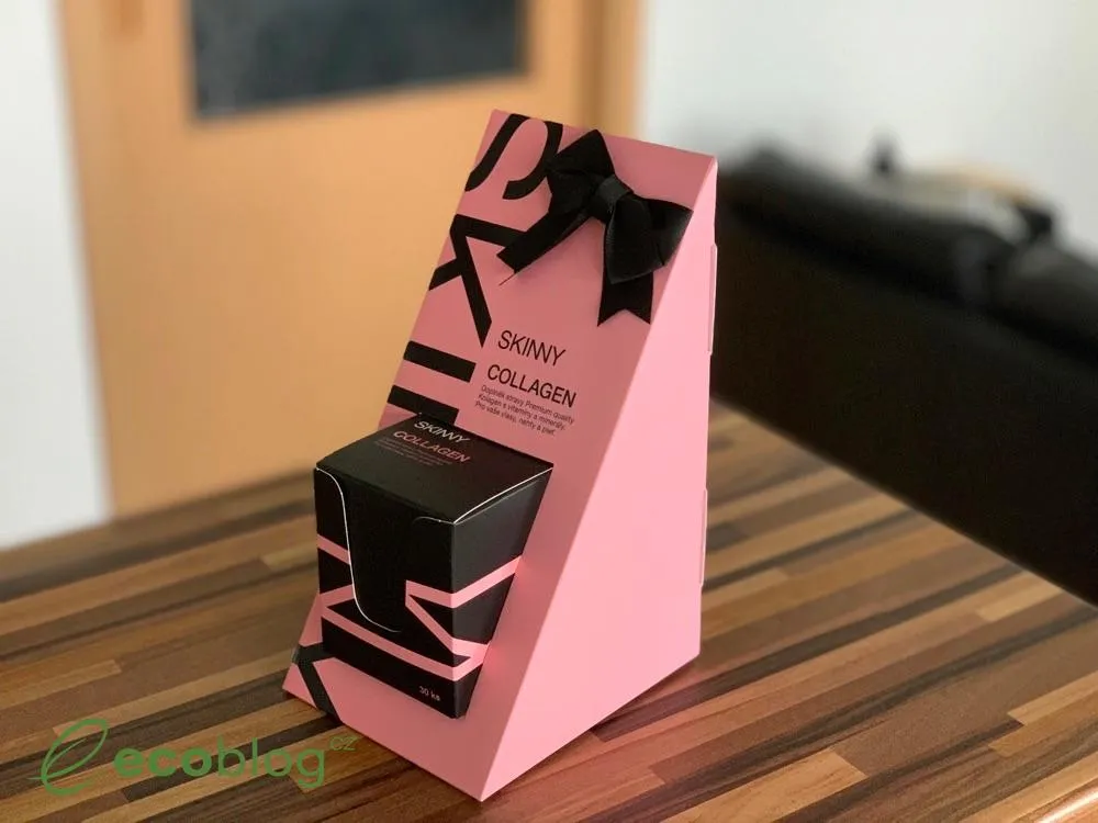 Jednotlivé sáčky Skinny Collagen připravené k denní dávce