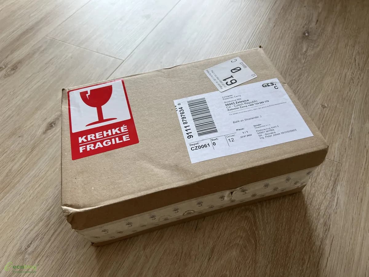 Logo a produkty Slowlandia z domovské stránky e-shopu