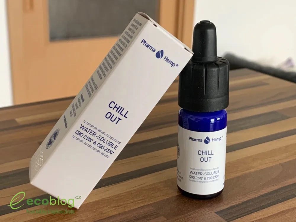 Kapky Chill Out s CBD a CBG od Pharma Hemp