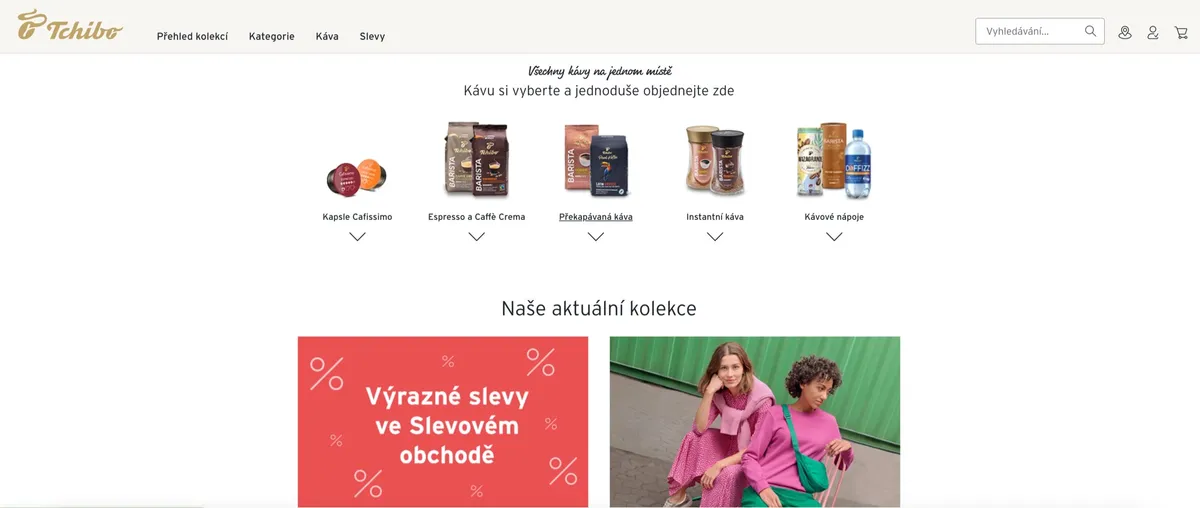 káva: Klady a zápory Tchibo