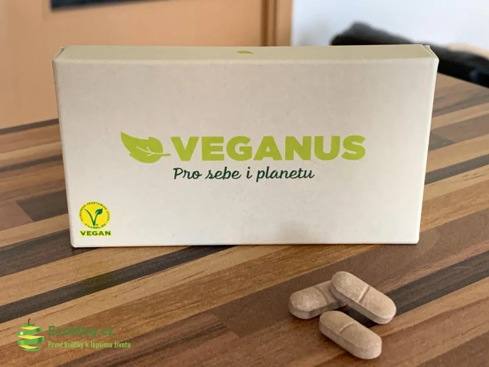 Veganus tablety jako součást každodenní rutiny vegana