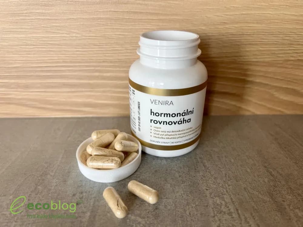 Balení Venira Hormonální rovnováha s kapslemi na podporu ženských hormonů