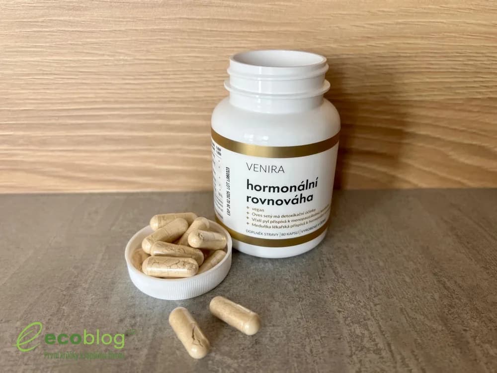 Balení Venira Hormonální rovnováha s kapslemi na podporu ženských hormonů