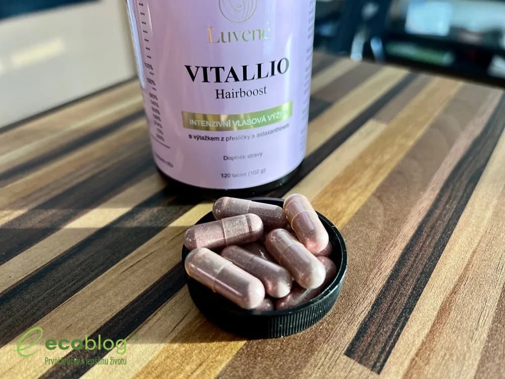 Vlasové vitamíny Vitallio Hairboost jako součást každodenní péče o vlasy