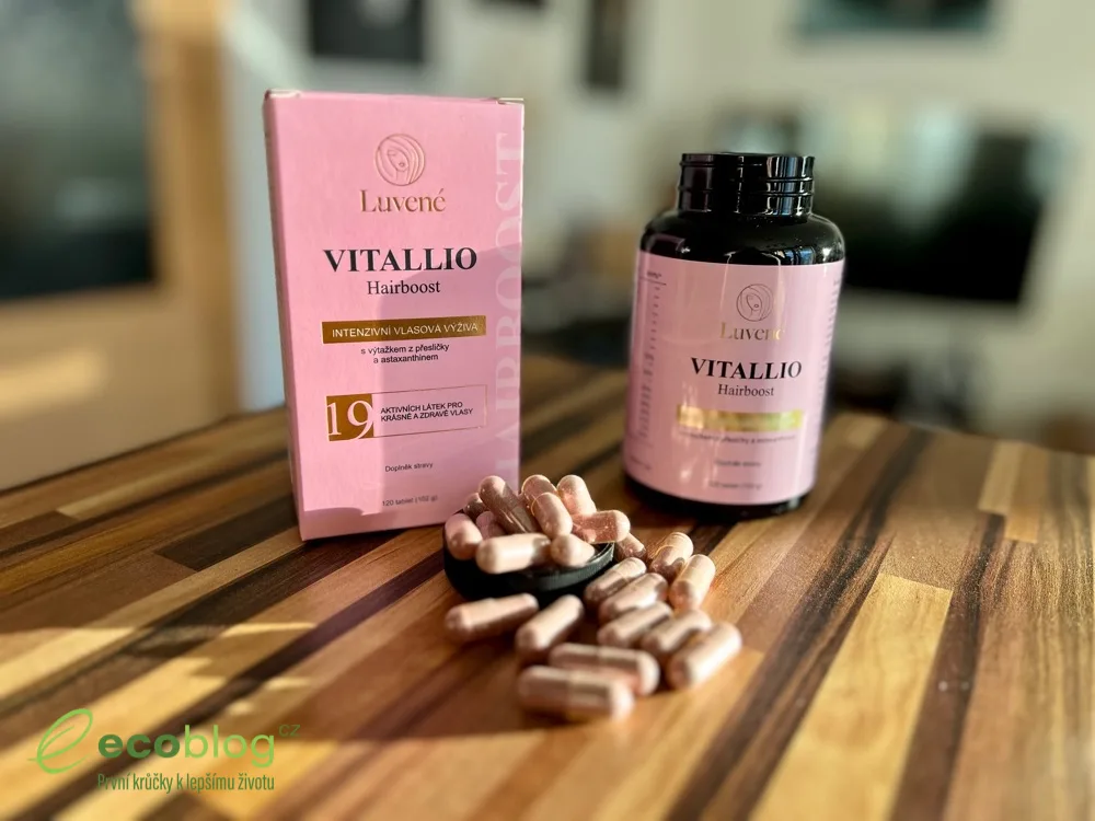 Vitallio Hairboost recenze 2026: vlasové vitamíny v testu