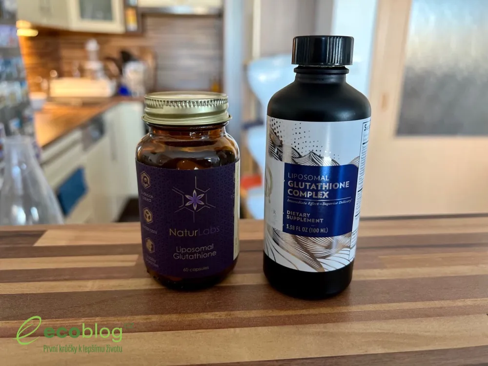 Liposomální kurkumin a multivitamín NaturLabs během testování