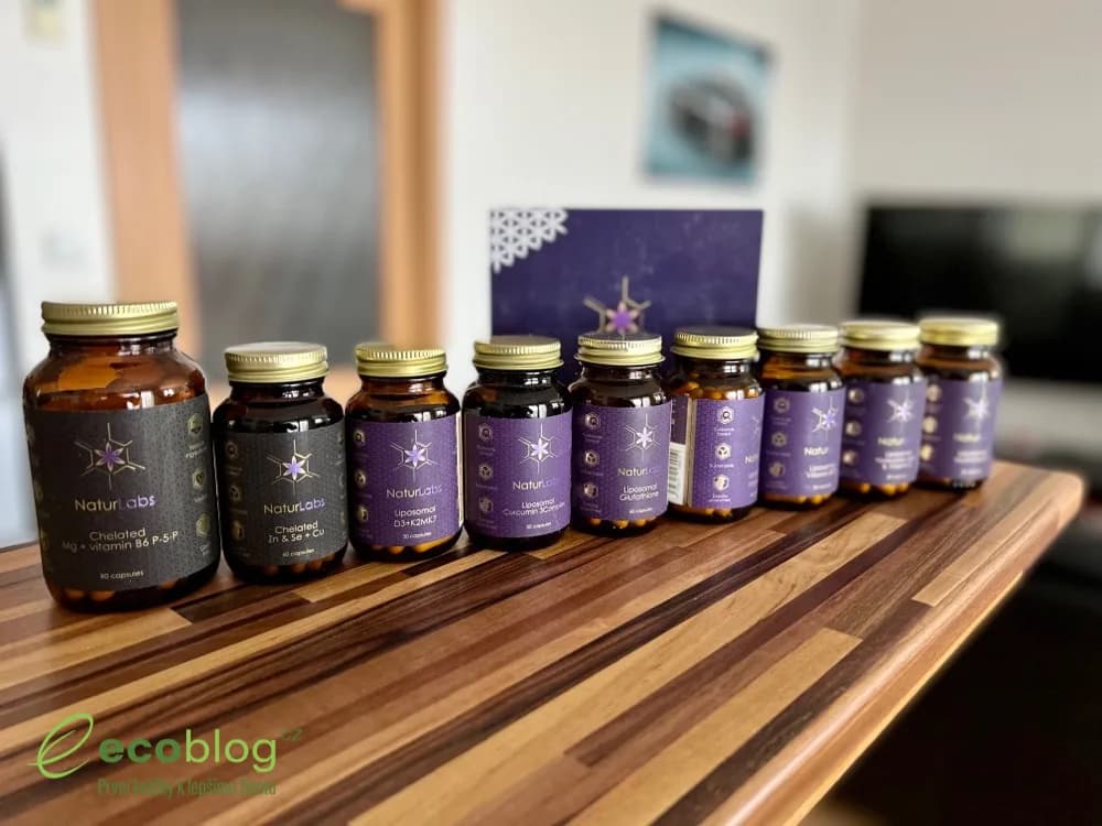 NaturLabs recenze: moje zkušenost s 9 liposomálními doplňky (2026)