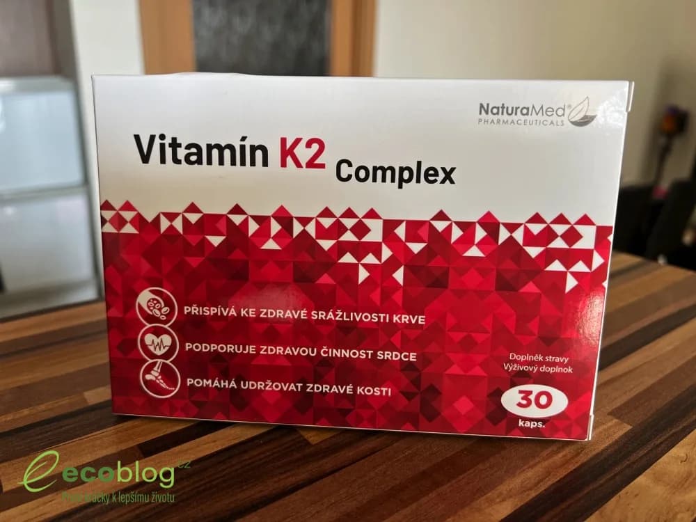 Vitamín K2 Complex recenze: moje zkušenost s doplňkem od NaturaMed (2026)