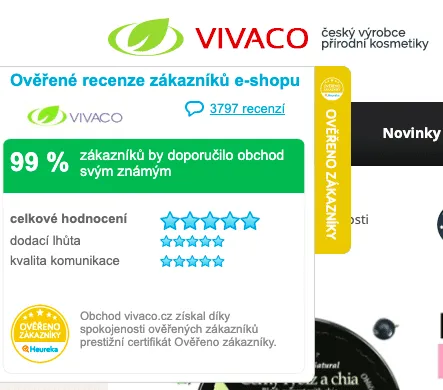 Produkty Vivaco připravené k testu: sprchový gel s kozím mlékem, keratinový šampon a další česká přírodní kosmetika