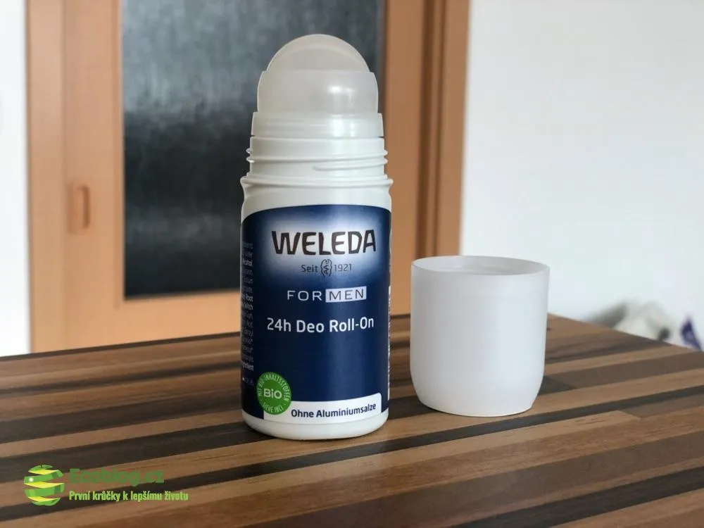 Složení přírodního deodorantu Weleda s rostlinnými výtažky