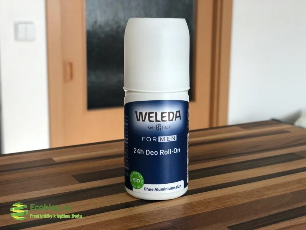 Pánský přírodní deodorant Weleda bez hliníkových solí, recenze a test