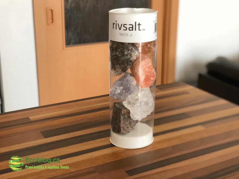 Sada šesti kamenných solí Rivsalt Taste Jr.