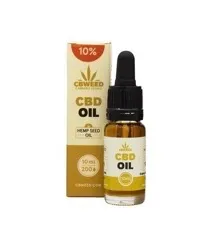 CBWeed 10% CBD olej s konopným olejem