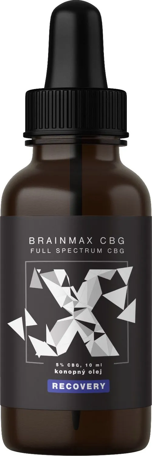 CBG olej BrainMax od BrainMarketu z CO2 extrakce