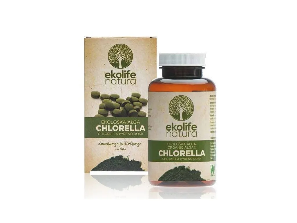 Ekolife Natura Chlorella Organic tablety