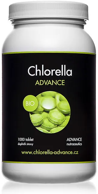 ADVANCE nutraceutics Chlorella tablety, 1000 tablet