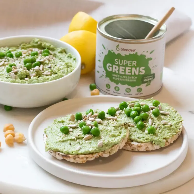 Blendea Supergreens směs zelených superpotravin