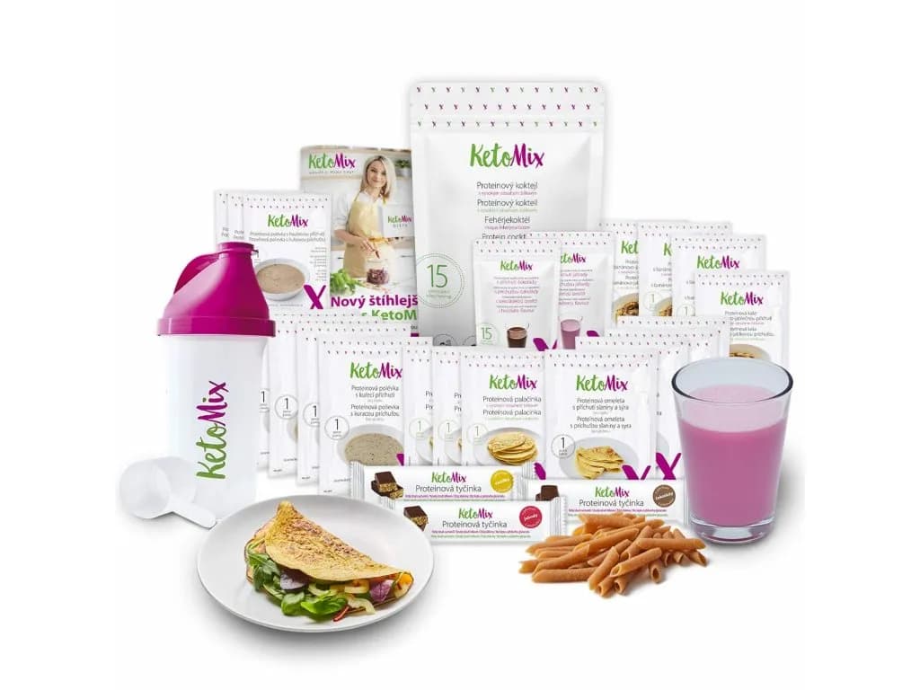 KetoMix balíček krabičkové keto diety, výběr Ecoblogu na hubnutí