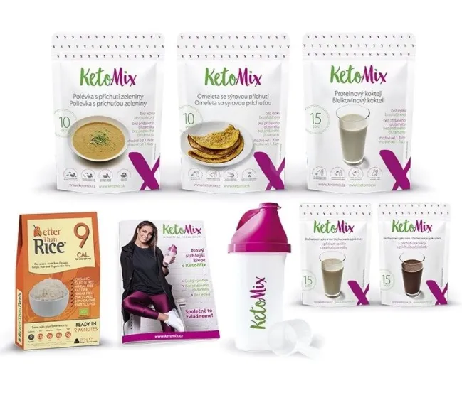 KetoMix proteinová jídla, druhé místo ve srovnání keto diet