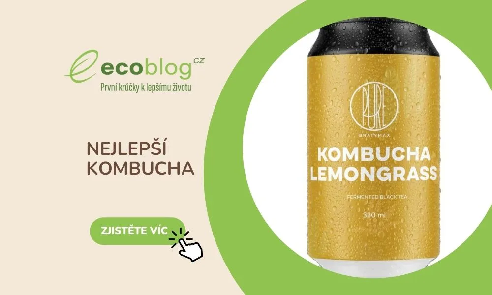 Lahve kombuchy z testu na Ecoblogu