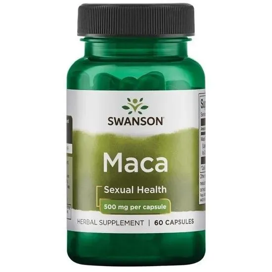 Swanson Maca 500 mg v kapslích