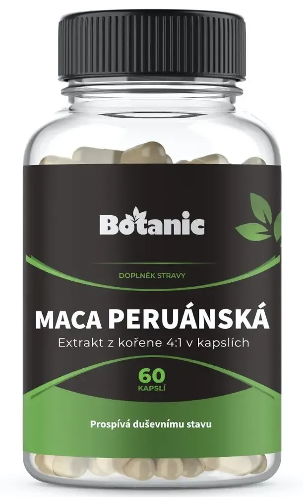 Botanic Maca peruánská extrakt z kořene v kapslích