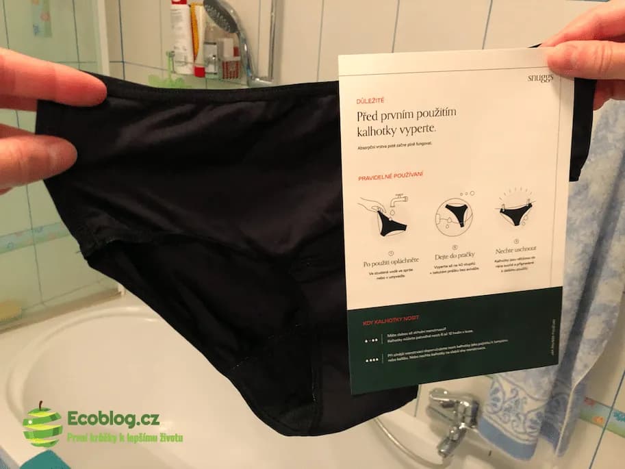 Srovnání více značek menstruačních kalhotek