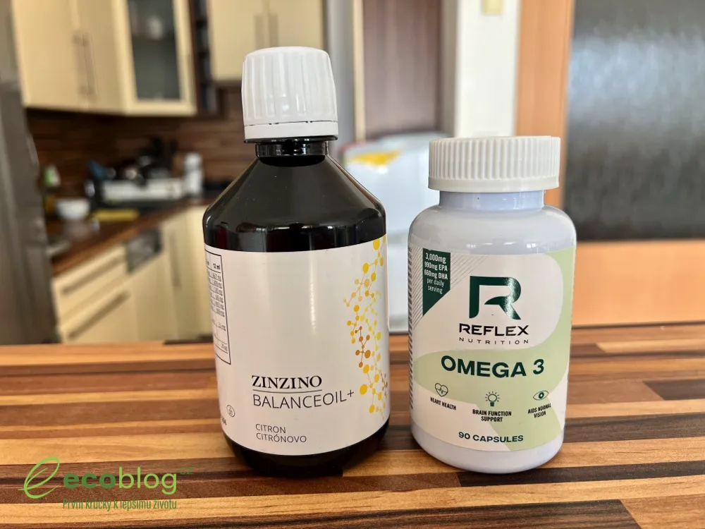 Omega-3 doplňky z testu na Ecoblogu