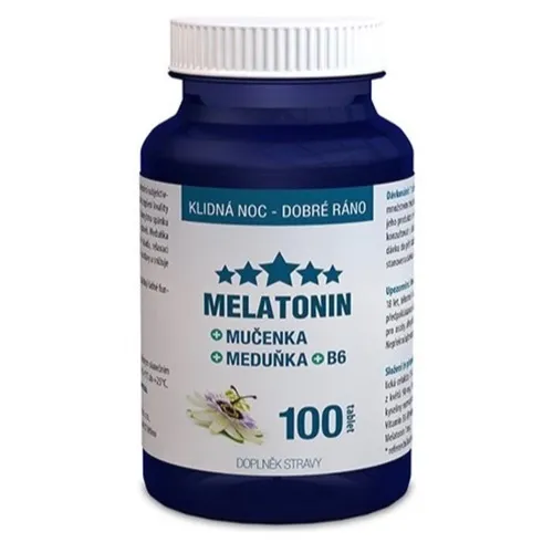 Clinical Melatonin Mučenka Meduňka B6 tablety z testu
