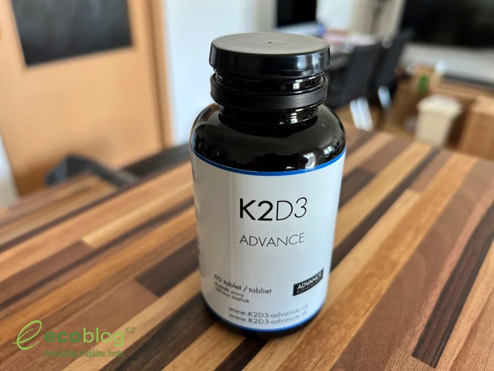 Advance Nutraceutics D3K2 z testu na Ecoblogu