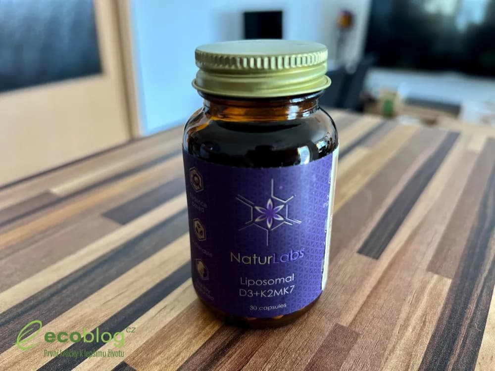 NaturLabs Liposomální D3 a K2 z testu na Ecoblogu