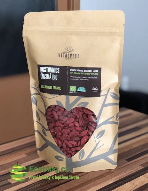 Kustovnice čínská (goji) z Vitalvibe: recenze a moje zkušenost (2026)