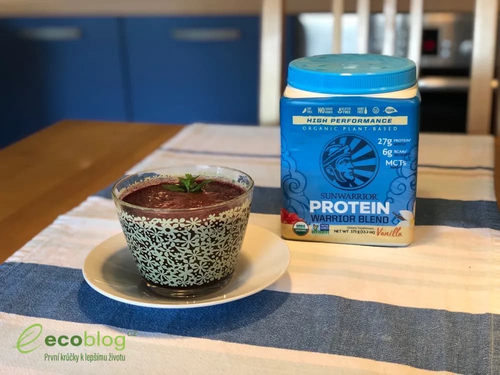 Detail produktů Vitalvibe z prvního nákupu, BIO superpotraviny a doplňky