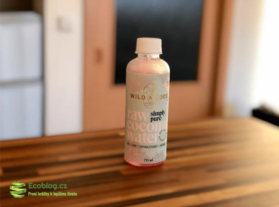 Wild & Coco Simply Pure raw kokosová voda