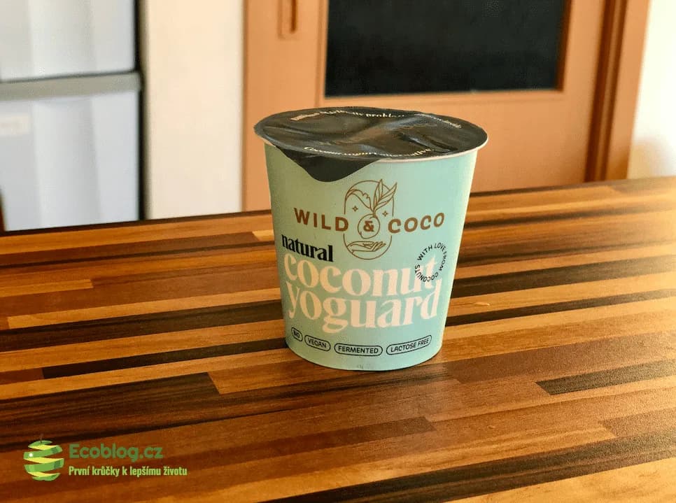 Kokosový jogurt Wild & Coco Natural Primebiotic Cocoguard v malém kelímku