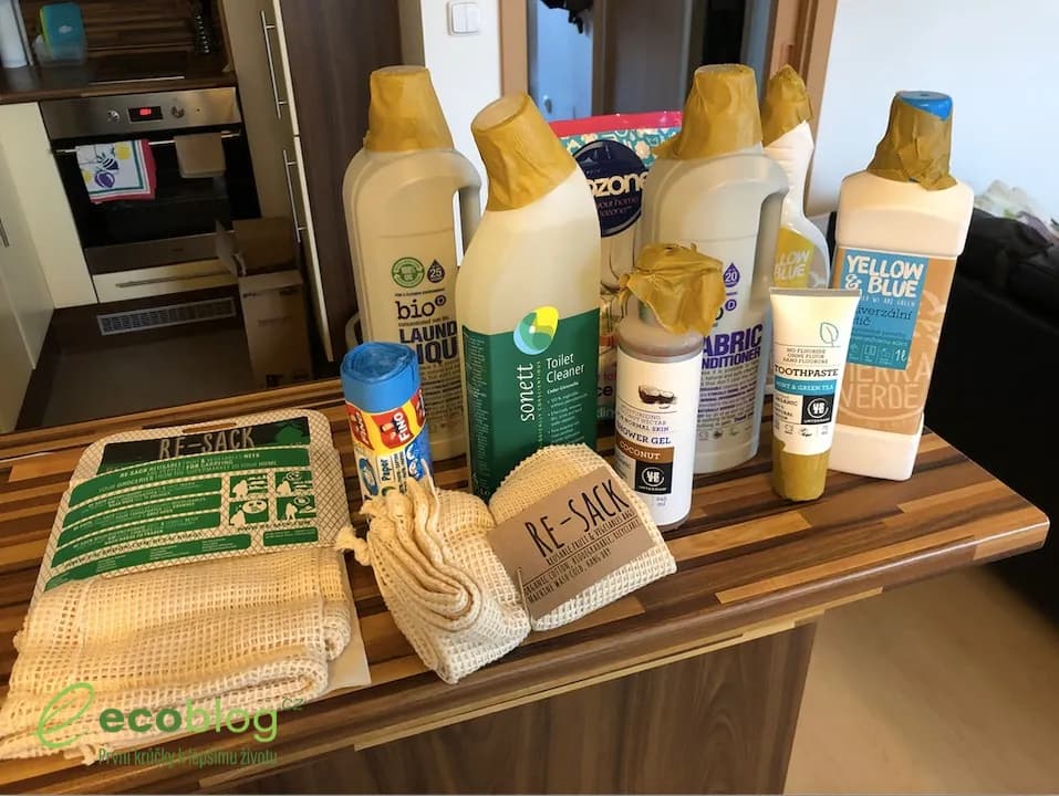Ekologické produkty z e-shopu Econea pro domácnost